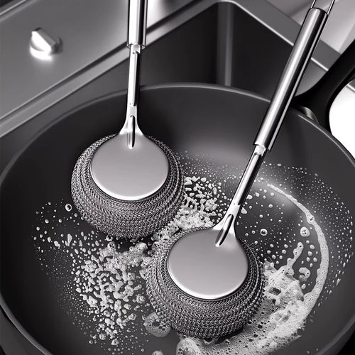 ScrubForce Steel Heavy-Duty Pot Cleaner - Buy 1 Get 1 Free