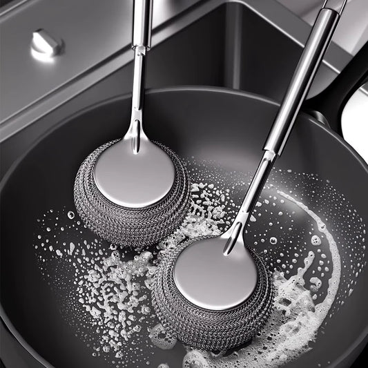 ScrubForce Steel Heavy-Duty Pot Cleaner - Buy 1 Get 1 Free
