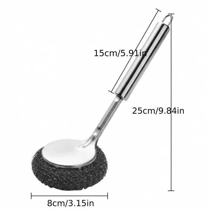 ScrubForce Steel Heavy-Duty Pot Cleaner - Buy 1 Get 1 Free