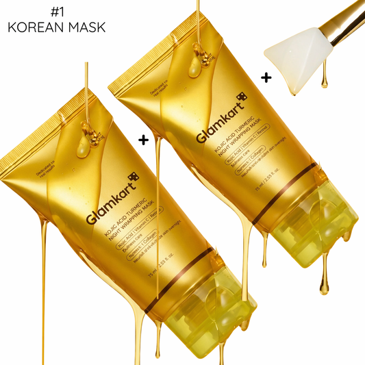 Kojic Acid Turmeric Overnight Wrapping Mask |Buy 1 Get 1 Free|