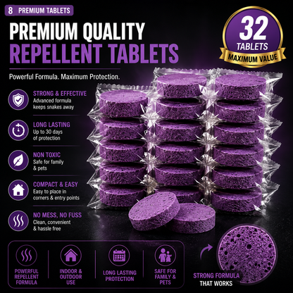 Snake Repellent Tablets| (PACK Of 32)