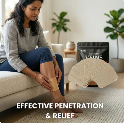 Turmeric Patches For Varicose Veins and Pain Relief