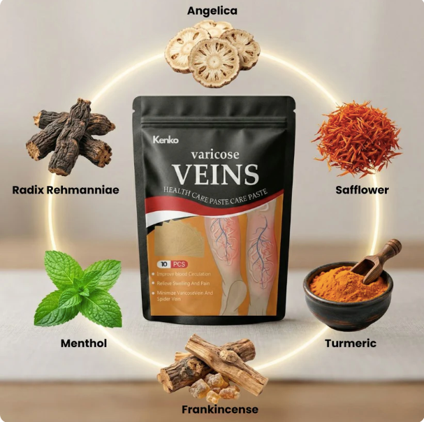 Turmeric Patches For Varicose Veins and Pain Relief
